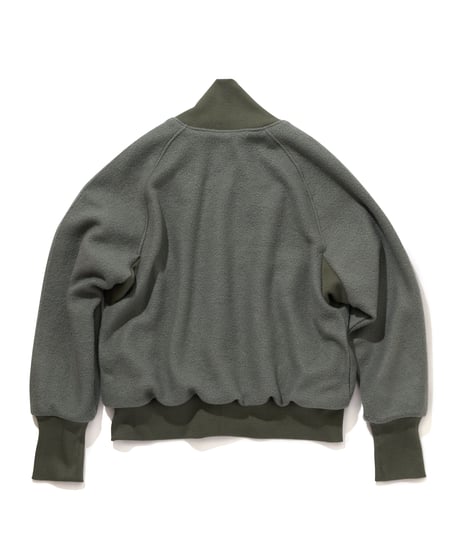 DC-0663　テリーナップブルゾン　 CHARCOAL