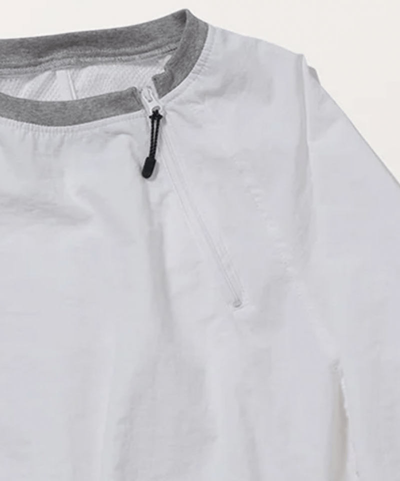 2025SS tannossa TS-0451 ナイロンプルオーバー 3カラー WHITE /