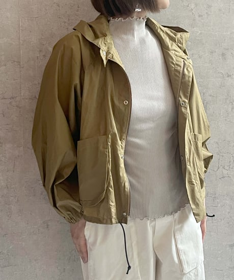 laboratory  LA 356 フードリップストップサルベージジャケット　VINTAGE BEIGE
