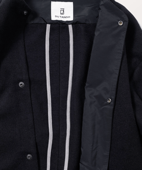 2025AW　DU TANGO　DC-0753　ウールパイルコート　DARK NAVY