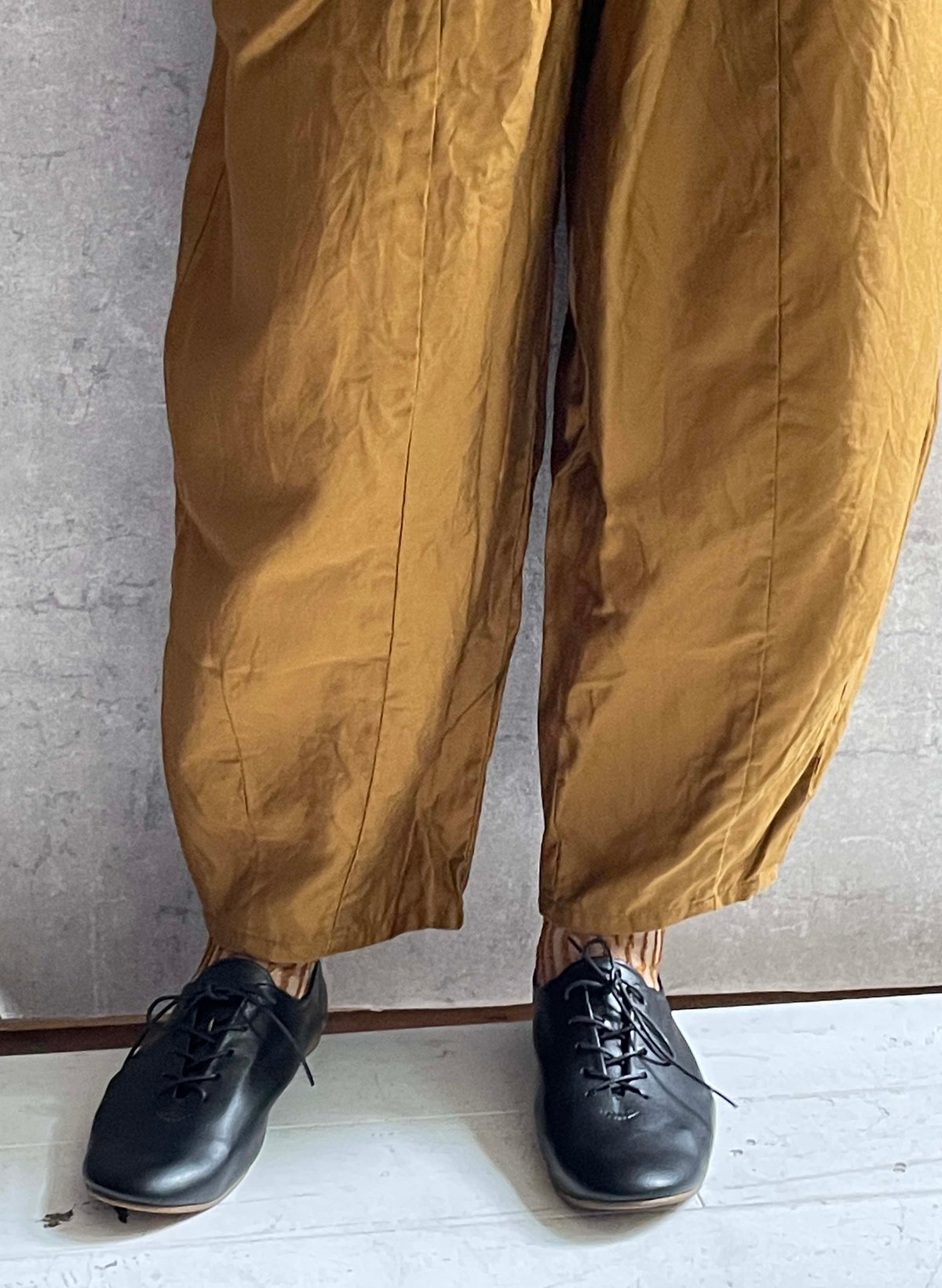 Gauze# G1072 ジョゼットパンツ CAMEL | Le8ème ルイチェム｜オンライ
