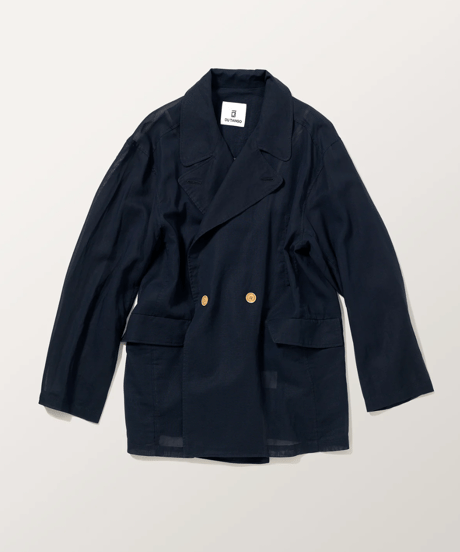 2025SS DU TANGO  DA-0251　シアーコットンサマージャケット２カラー　STONE WHITE/NAVY