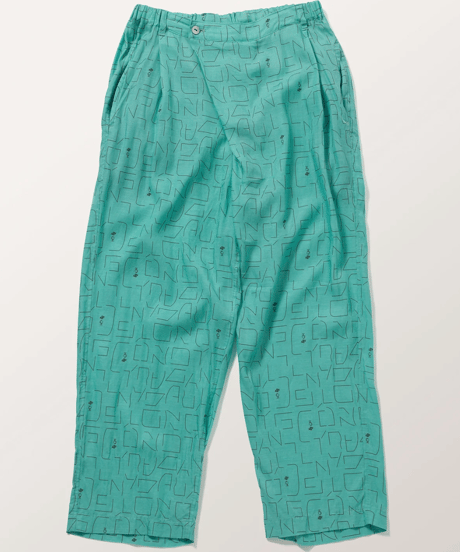DP-0661　モノグラムパンツ　MINT