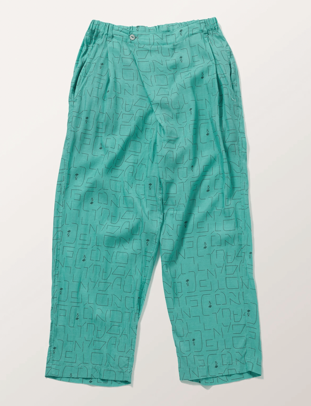 DP-0661 モノグラムパンツ MINT | Le8ème ルイチェム｜オンラインショップ