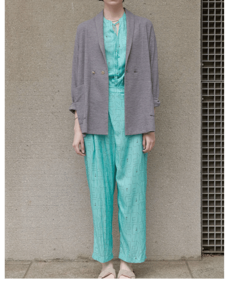 DP-0661　モノグラムパンツ　MINT
