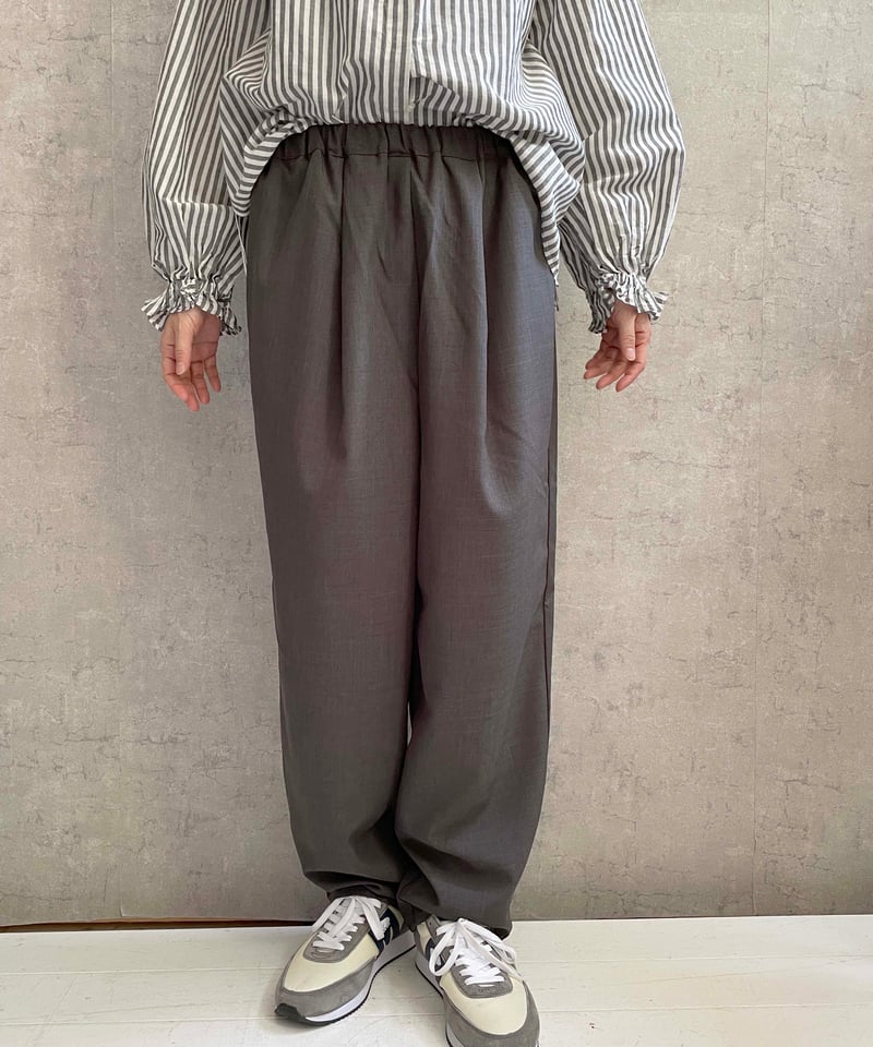 ☆(g)グラム g538 シーズンレス イージー パンツ C.GRAY | Le8ème ルイ