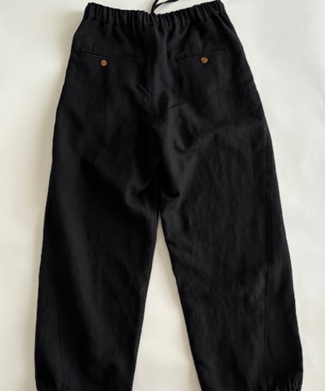 DU TANGO DP-0154 ウールリネンドロストリングパンツ　BEIGE / DARK NAVYの２カラー