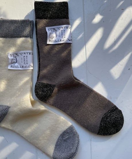 MAISON BLANCHE 　5709002811/5709002812　  トリコソックストウインクル・２色
