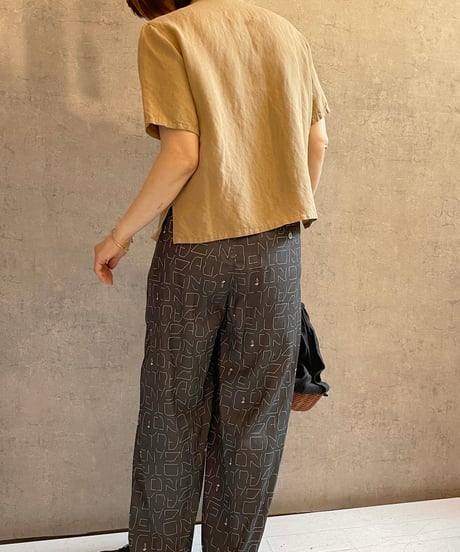 In trace(イントレース）kurumi button shirt　MOCA