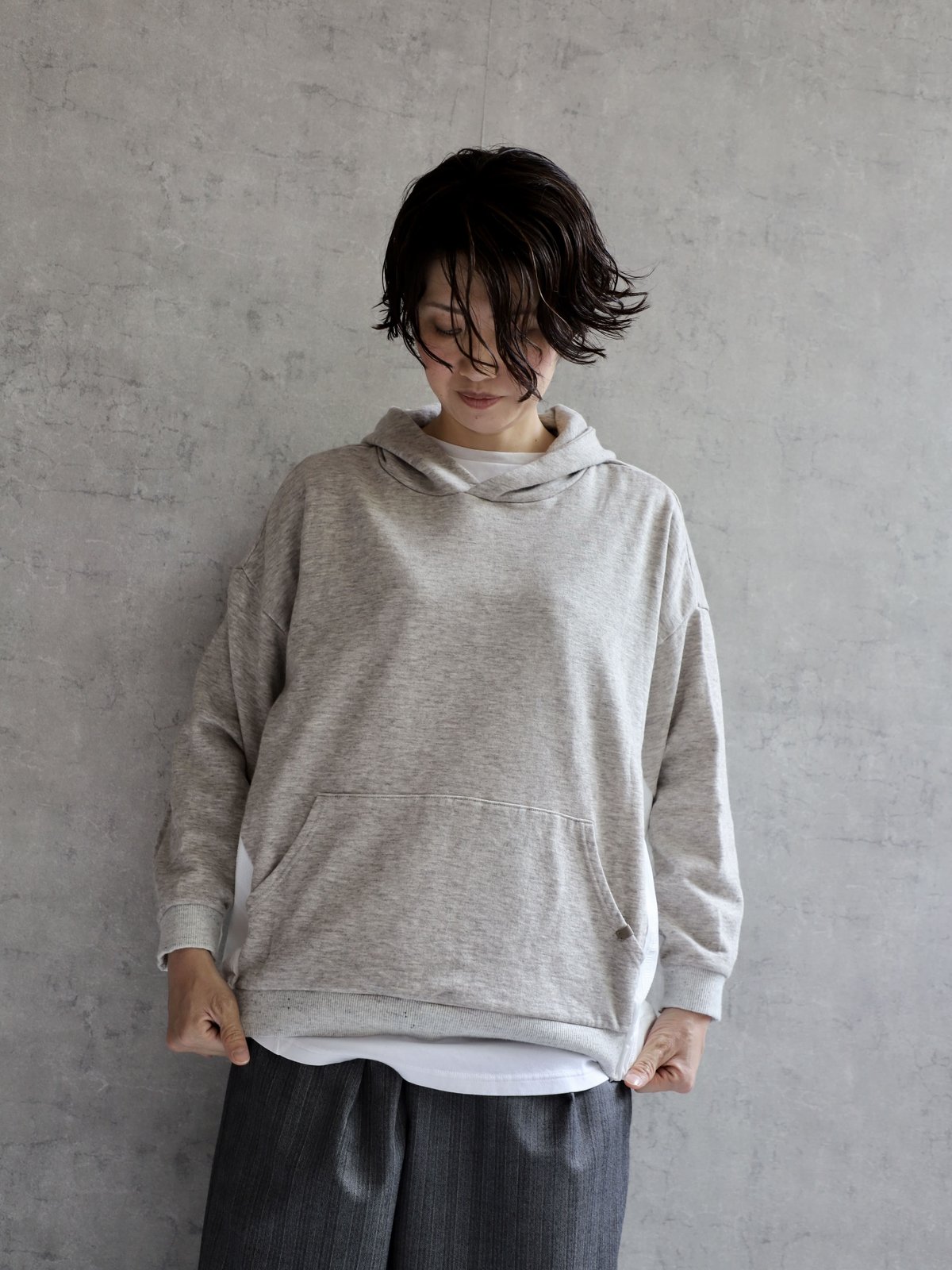 naptime 2023 SWEAT PARKA  OATMEAL M size即購入OKです