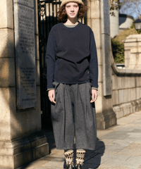 2025AW　DU TANGO　DC-0153　コンビロンTEE　NAVY