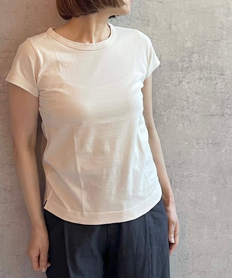 FABRIQUE en planète terre 　251-005 ベーシッククルーネックTEE　ダークネイビー