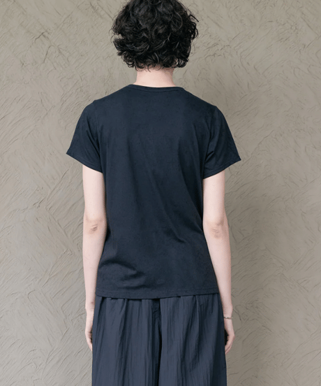 DC-0661　クロススカーフTEE   NAVY