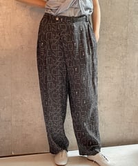 DP-0661　モノグラムパンツ　BROWN