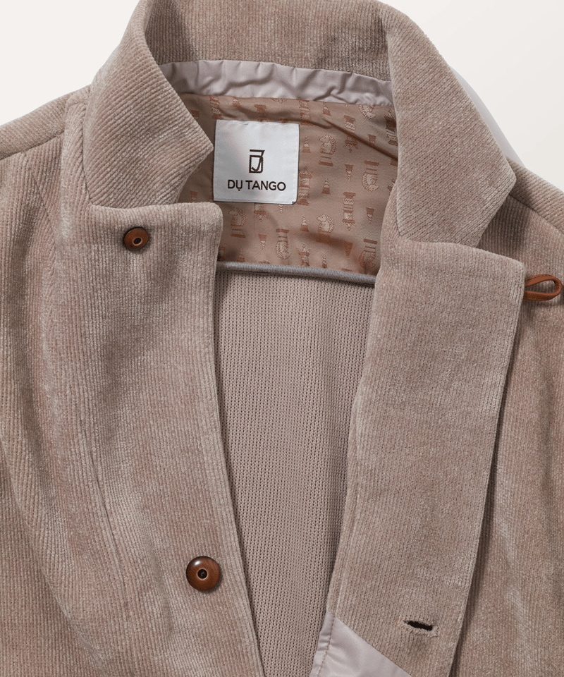 2025AW DU TANGO DC-0353 モールジャージブルゾン BEIGE | Le8