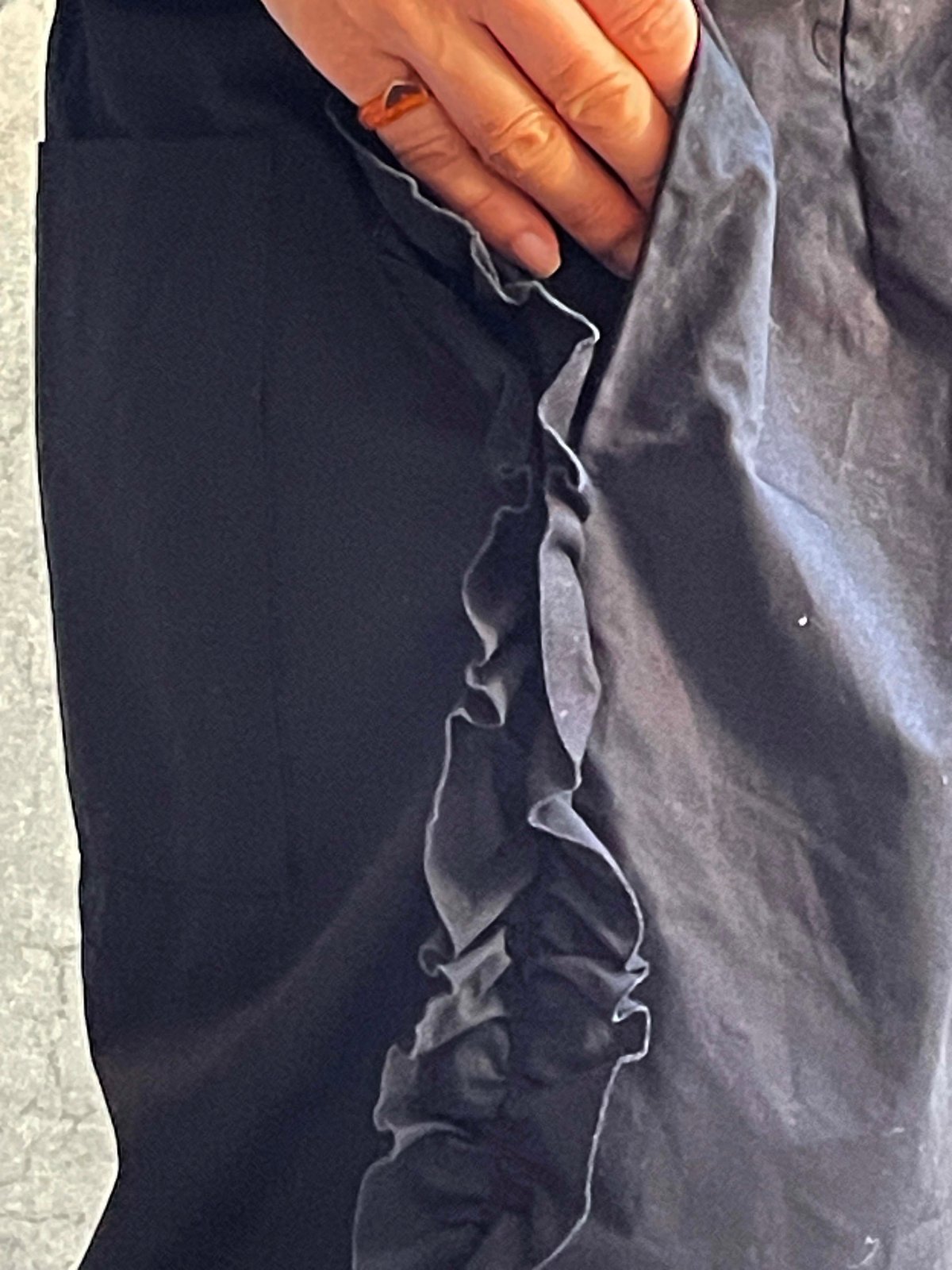 Gauze# G1025 ビビアンパンツ マットブラック | Le8ème Gauze# G1025 ビビアンパンツ マットブラック | Le8ème