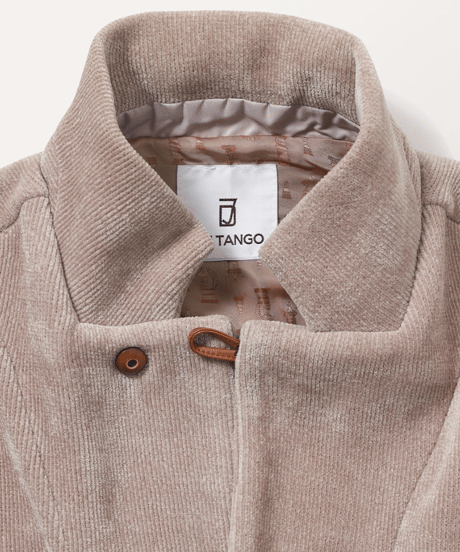 2025AW　DU TANGO　DC-0353　モールジャージブルゾン　BEIGE