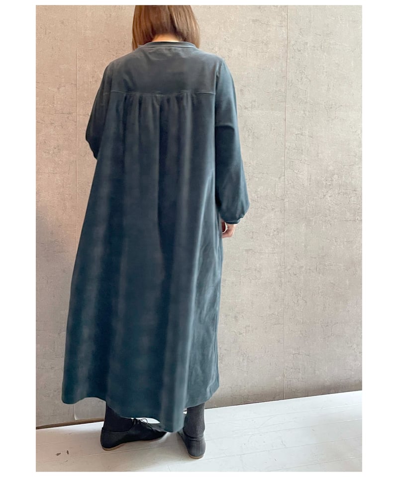 FABRIQUE en planète terre 252−066 ベルベットワンピース ス