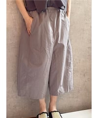 (g)グラム　g589 コットンストライプオバールパンツ