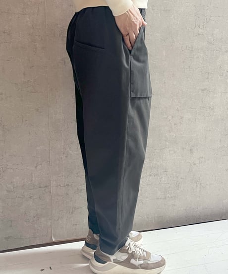 tsukinowa 　TP060  わがままストレッチパンツ  BLACK