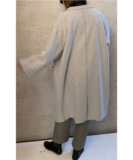 FABRIQUE en planète terre 　252-068 ウール ロングコート 　グレージュ