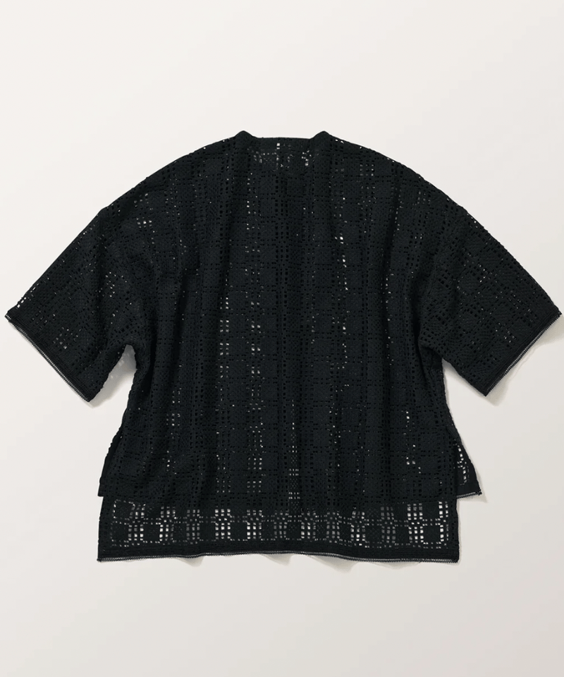 DS-0161 メッシュレースシャツ BLACK | Le8ème ルイチェム｜オンライン