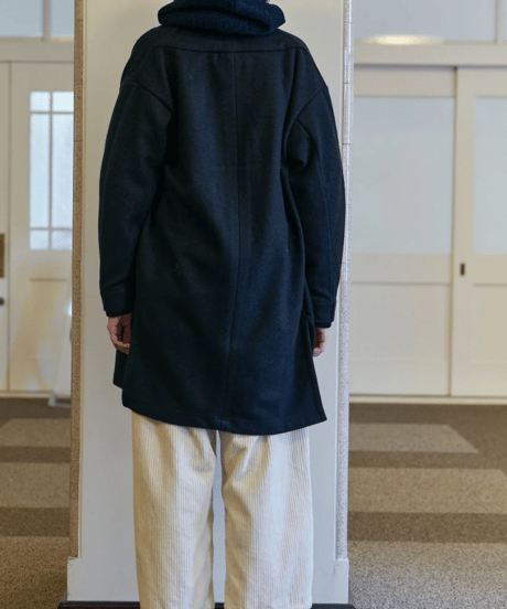 2025AW　DU TANGO　DC-0753　ウールパイルコート　DARK NAVY