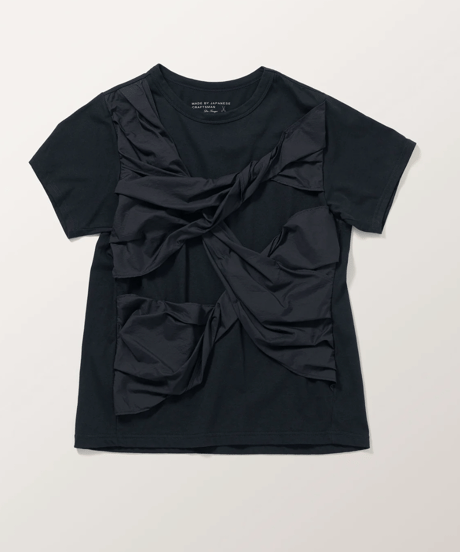DC-0661　クロススカーフTEE　SAX
