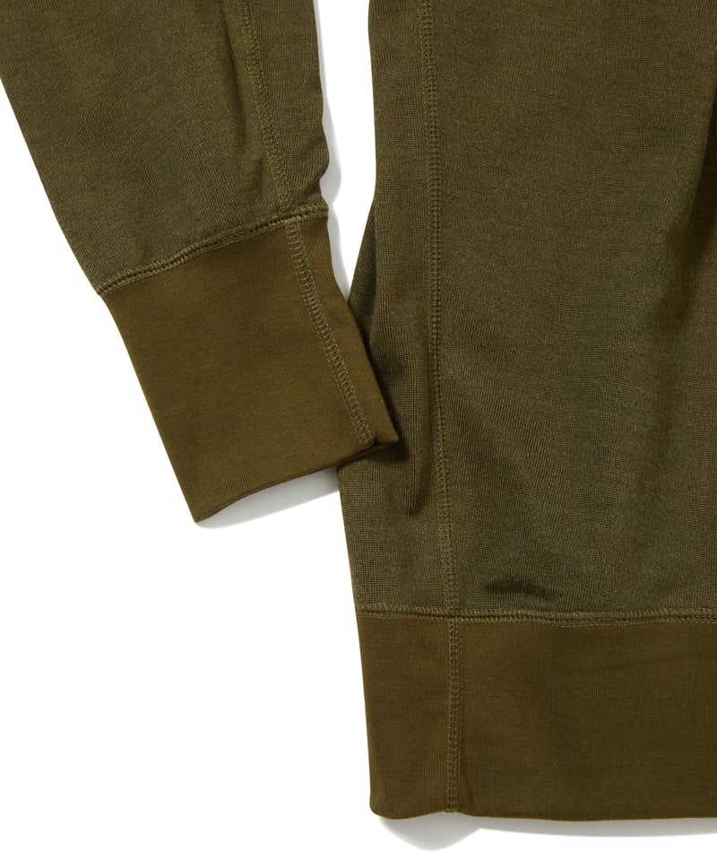 DU TANGO DC-0243 ソフトネックトレーナー KHAKI | Le8ème ルイチ DU TANGO DC-0243 ソフトネックトレーナー KHAKI | Le8ème ルイチ