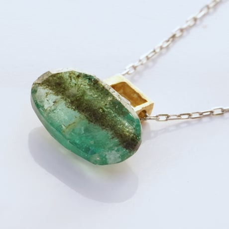 Acchi【Primitive】Emerald  /Necklace