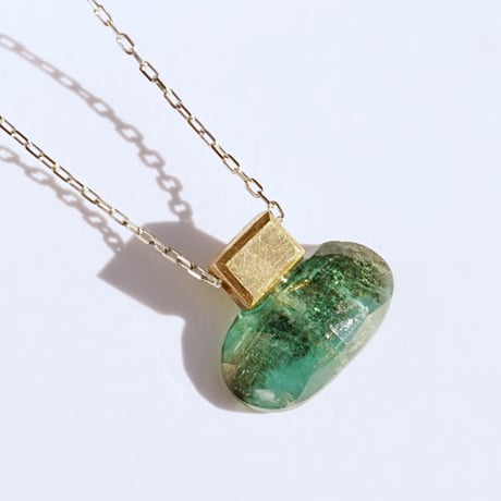Acchi【Primitive】Emerald  /Necklace