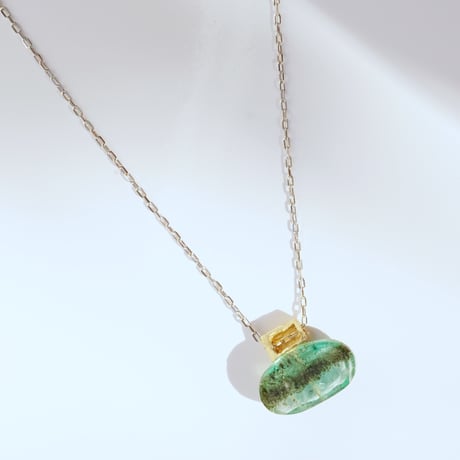 Acchi【Primitive】Emerald  /Necklace