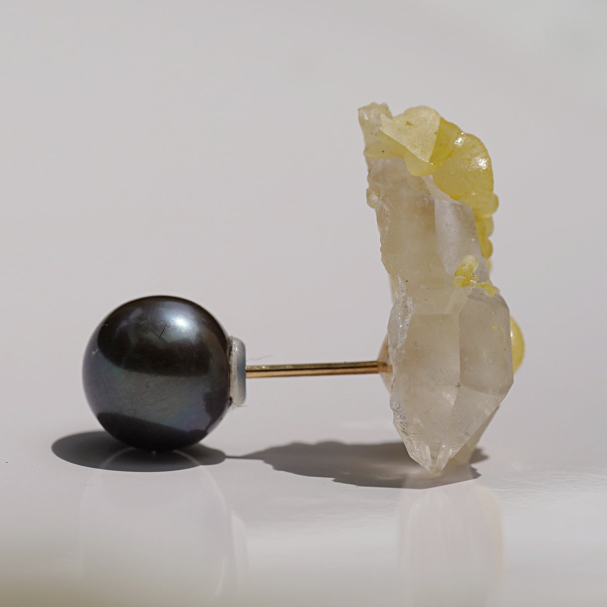 スミソナイト ピアス / Smithsonite Earring