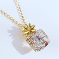 Acchi 【Cosmic】Lepidocrocite in Quartz　/Necklace