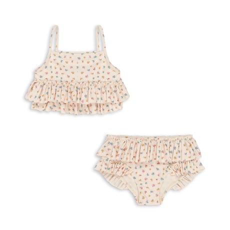 Konges Sløjd - MANUCA FRILL BIKINI GRS（水着）（12M-4Y）