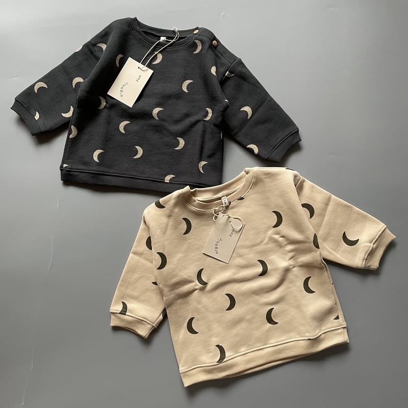 残り1点（1-2Y）Organic zoo - Charcoal Midnight Sweat...