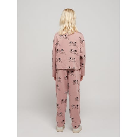BOBO CHOSES （2Y-7Y）- Smiling Cat all over jogging pants
