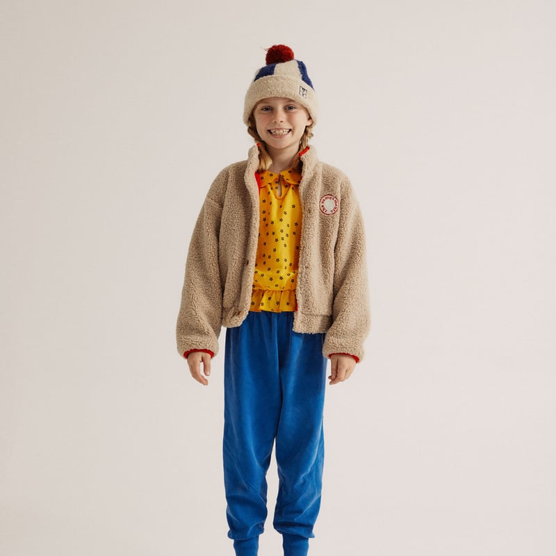 The Campamento - ECRU TEDDY JACKET（2Y-8Y） | Sun...