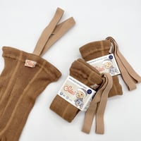 SILLY SILAS - Wooly footless tights - CAPPUCCINO