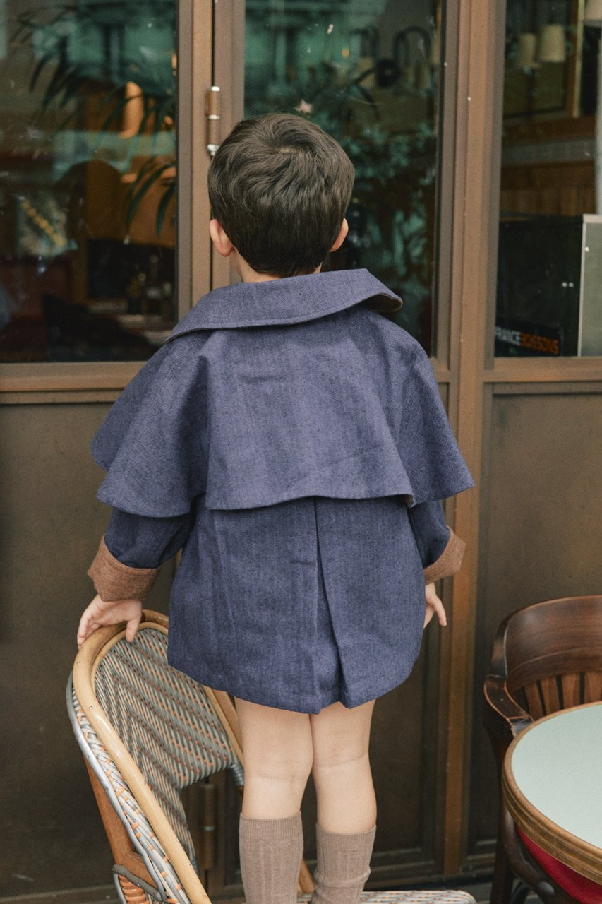 Maison marelle - Jacket with AMOVIBLE cape SHER