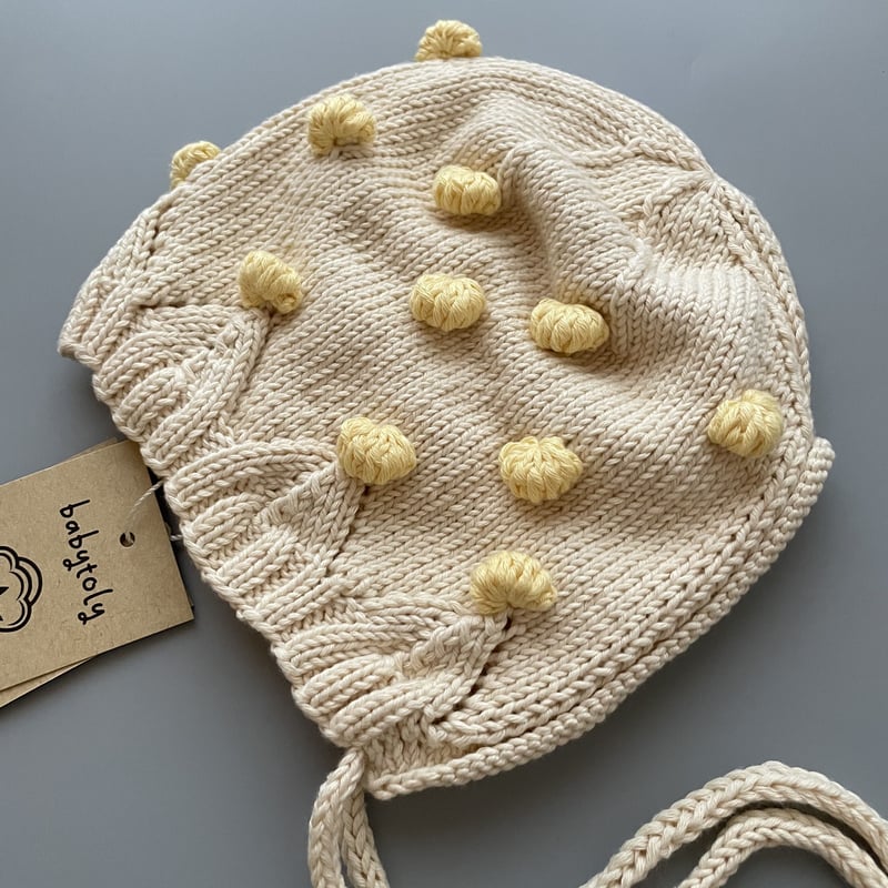 Babytoly - Blossom popcorn bonnet | Sunnao stor...