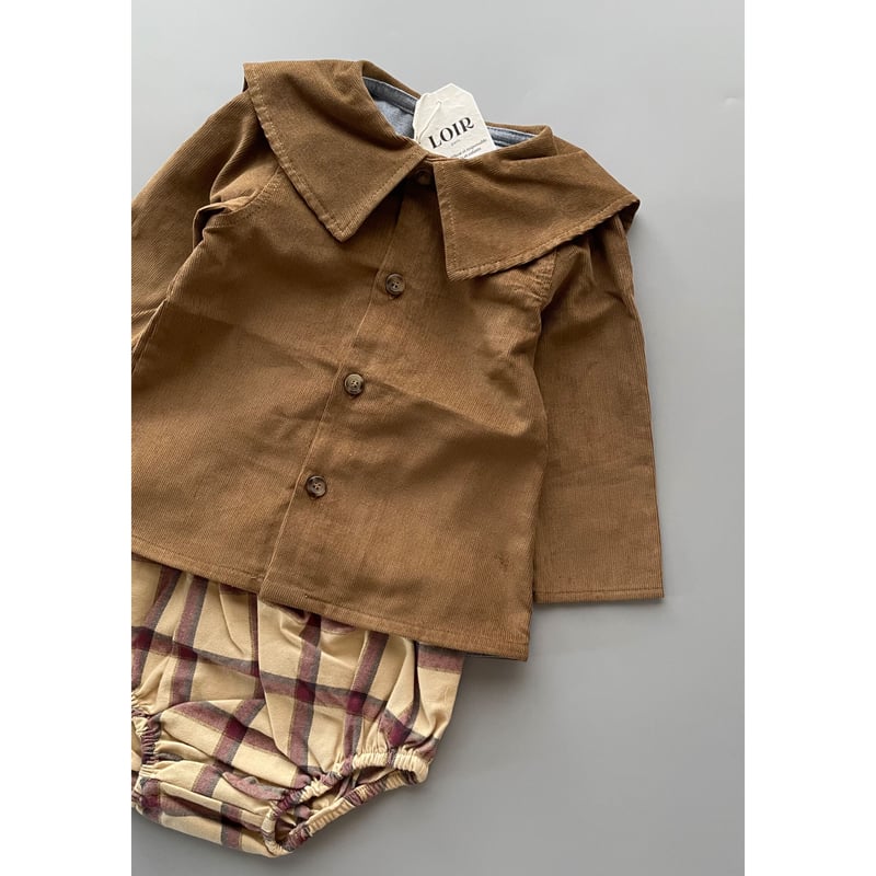 LOIR paris チェックシャツ 24m