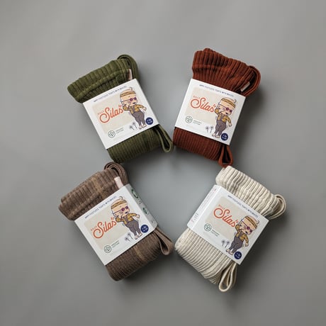 SILLY SILAS - hippy footless tights - CACAO