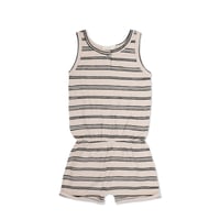 Phil&Phae - Playsuit textured stripes - shell（18Ｍ-4Y）