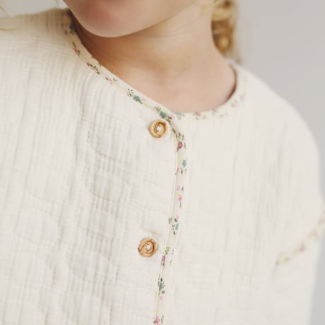 残り1点（8Y）LiiLU - QUILTED JACKET