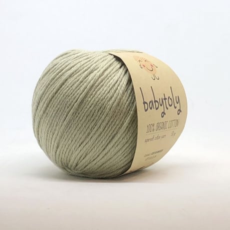 Babytoly Organic cotton yarns - SEAWEED（毛糸）