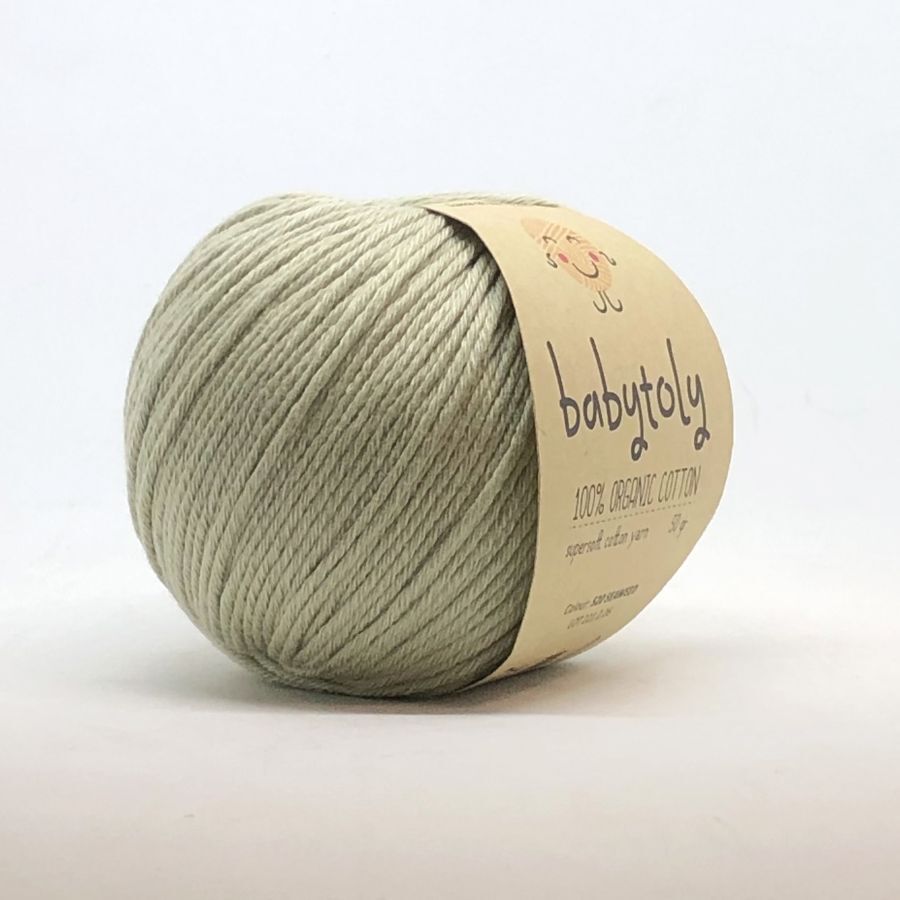 SEAWEED（毛糸）　cotton　Babytoly　yarns　Organic　S...