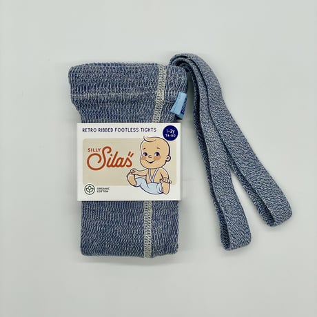 SILLY SILAS - footless tights - MARSHMALLOW SKY