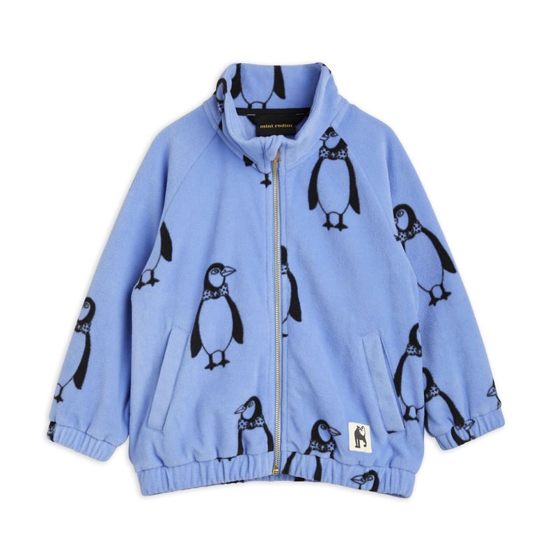 Mini Rodini - Penguin fleece jacket | Sunnao st...