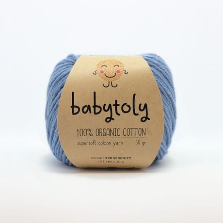 Babytoly Organic cotton yarns -  SERENITY（毛糸）